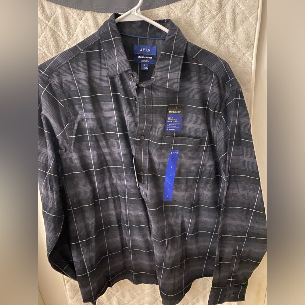 Mens Large button down with tags
